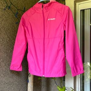 Columbia Wind Breaker 10/12 T Medium Girls Jacket